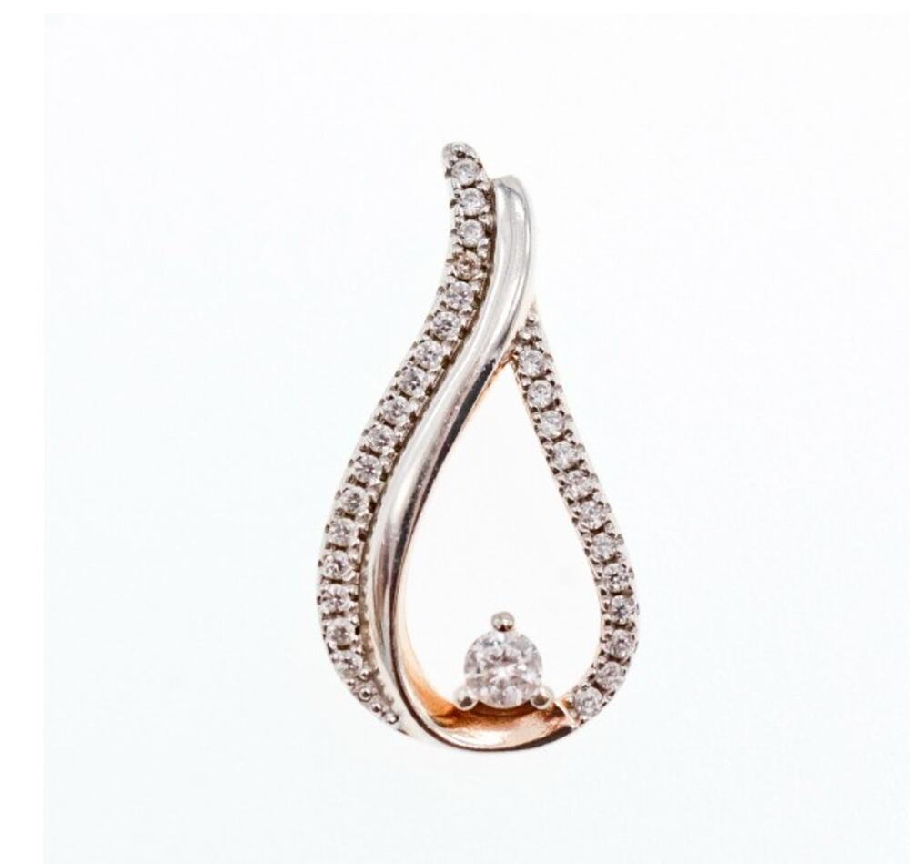 925 Sterling Silver CZ Pendant